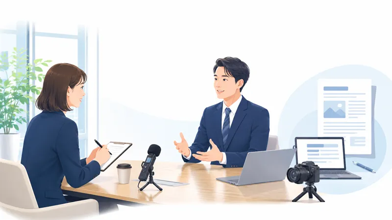 取材・インタビュー代行とは